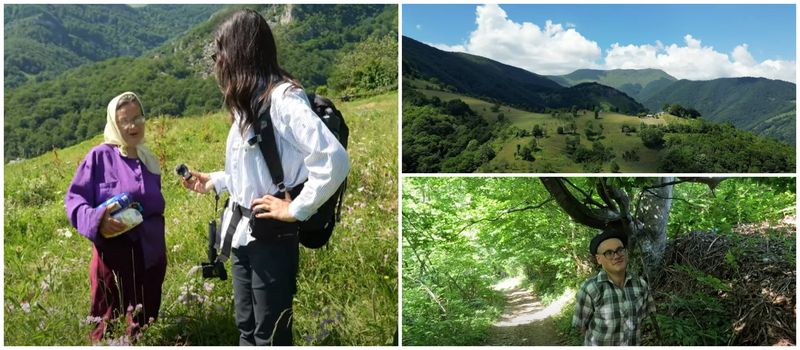 Cei doi au cumpărat produse naturale de la locuitori, iar ei la rândul lor au încercat să-i ajute pe cei pe care i-au întâlnit în cale cu diverse alimente.