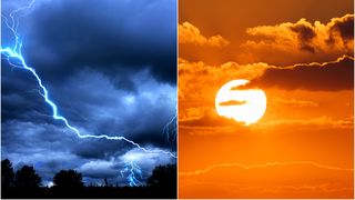 VIDEO - Vreme la extreme în Europa. Căldura a fost întreruptă brusc de furtuni violente