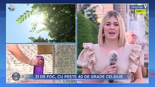 VIDEO - Zi de foc în România! Temperaturi de peste 40 de grade Celsius