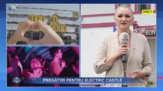 VIDEO - Pregătirile pentru festivalul Electric Castle au intrat pe ultima sută de metri