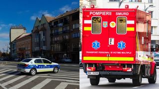 Un tânăr de 20 de ani a ajuns în stare critică la spital după ce s-a răsturnat cu maşina. Șoferul a pierdut controlul volanului