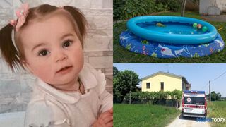 O fetiță de doar 16 luni și-a găsit sf&acirc;rșitul &icirc;ntr-o piscină gonflabilă. Durere fără margini &icirc;ntr-o familie de moldoveni