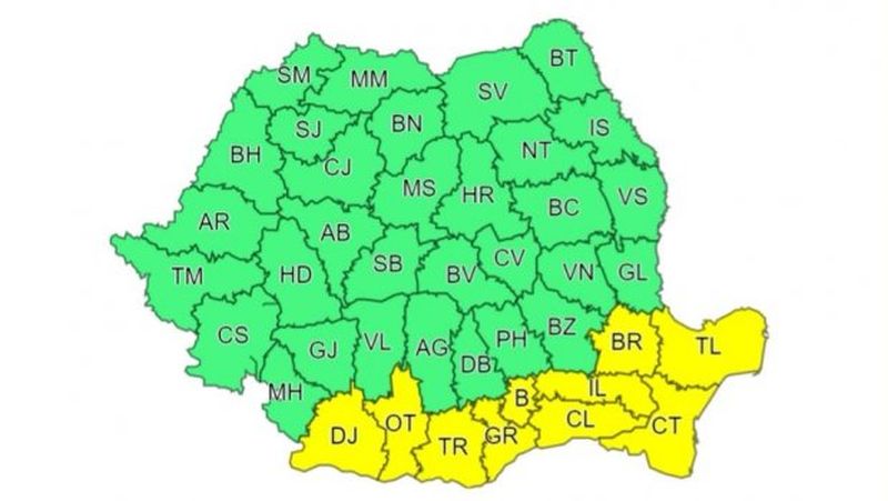 După furtuni, canicula lovește din nou! Harta zonelor vizate de noua avertizare ANM