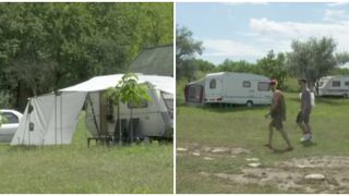 Aici s-au str&acirc;ns c&acirc;teva zeci de familii cu copii care au de g&acirc;nd să locuiască o perioadă bună de timp &icirc;ntre dealurile &icirc;mpădurite de la Curbura Carpaților.