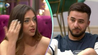 Primele tensiuni &icirc;ntre Cristina și Radu, imediat după &icirc;mpăcare. Cristina este deranjată de anumite gesturi pe care acesta le face