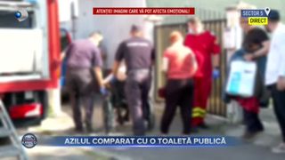 Azilul comparat cu o toaletă publică