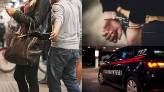 Hoții se întrec între ei în Italia: doi români și două italience au fost arestați de oamenii legii în timp record. Capturile hoților, portofele și catalizatoare