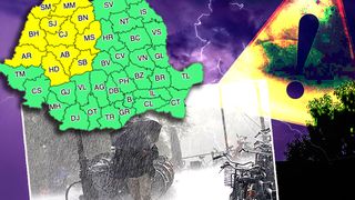 Atenționare meteo ANM. Mai multe județe vor fi afectate de Codul galben de vijelii - HARTĂ