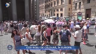 VIDEO - Europa se topește!  În Italia, zeci de orașe sunt afectate de valul de caniculă