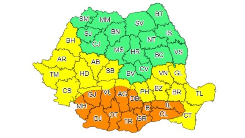 O nouă zi de foc pentru România! Cât va persista canicula extremă - HARTA zonelor care căldura va fi insuportabilă