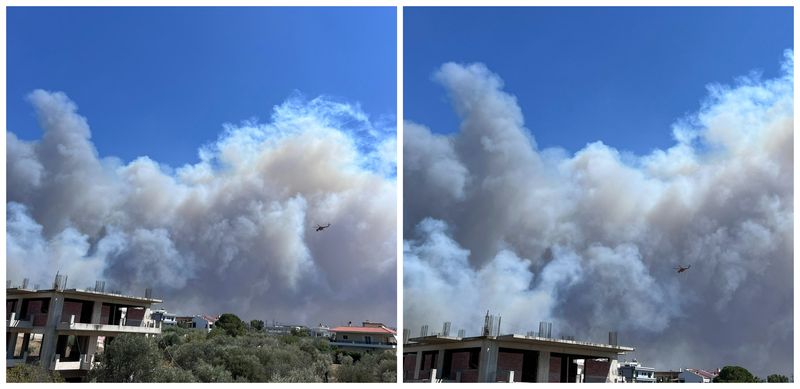 Ministerul Crizei Climatice și Protecției Civile a precizat că persoanele evacuate din calea focului beneficiază de locuri de cazare în regim hotelier.