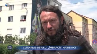 VIDEO - Clădirile din Sibiu &bdquo;&icirc;mbracă&rdquo; haine noi
