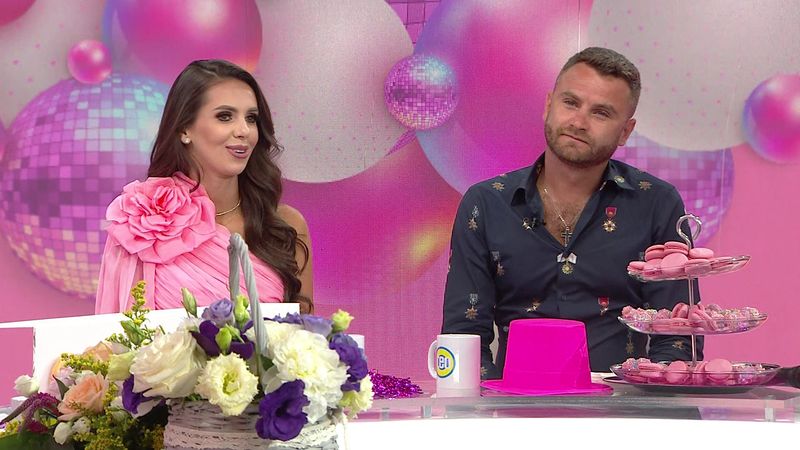 Georgiana Lobonț şi soţul ei, Rareş, copleşiţi de emoţie la “Teo Show”