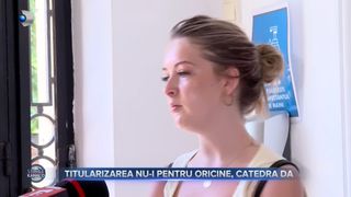Titularizarea nu-i pentru oricine, catedra da