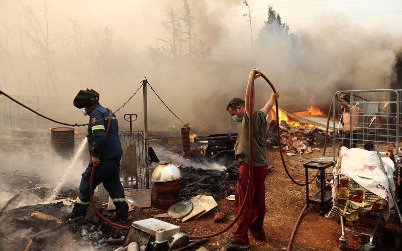incendii grecia