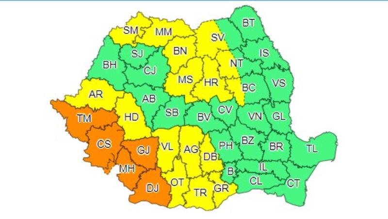 Anunțul momentului de la meteo! Codul de caniculă a fost prelungit