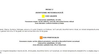 Meteorologii anunță o nouă zi de foc pentru România: 43 de grade Celsius. Triplă avertizare meteo