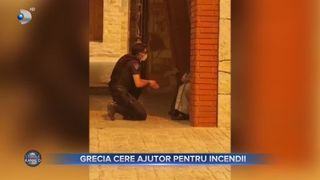 Grecia cere ajutor pentru incendii