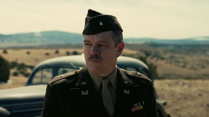 Matt Damon, rol de general în filmul Oppenheimer