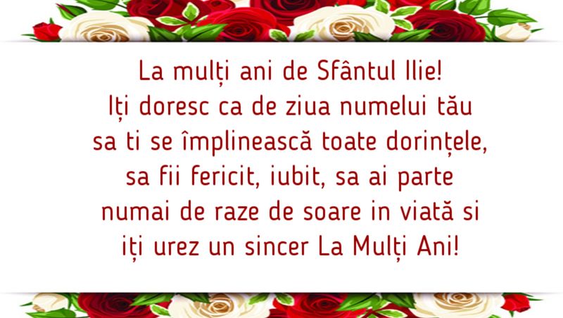 Ce nume se sărbătoresc de Sf. Ilie 2023? Spune-le "La mulți ani!" Mesaje, urări și felicitări pentru Ilie, Iulia, Iulian, Iuliana, Ilinca și Lia