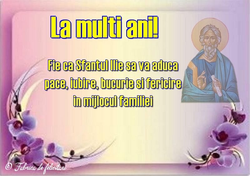 Ce nume se sărbătoresc de Sf. Ilie 2023? Spune-le "La mulți ani!" Mesaje, urări și felicitări pentru Ilie, Iulia, Iulian, Iuliana, Ilinca și Lia
