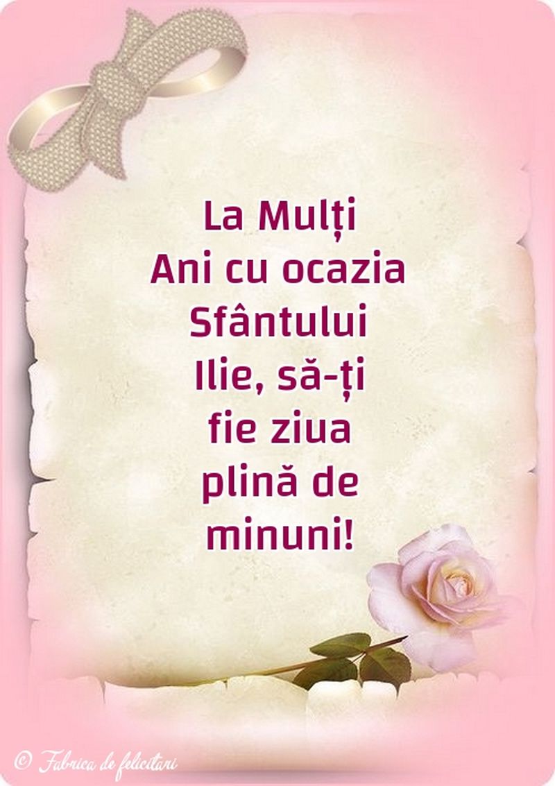 Ce nume se sărbătoresc de Sf. Ilie 2023? Spune-le "La mulți ani!" Mesaje, urări și felicitări pentru Ilie, Iulia, Iulian, Iuliana, Ilinca și Lia