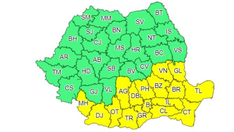 Vremea extremelor: România, lovită de caniculă și furtuni. ANM transmite o nouă atenționare meteo