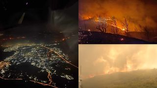 A patra zi de incendii puternice &icirc;n Grecia. Cea mai grea luptă cu flăcările a fost &icirc;n Rodos &bdquo;Condiţiile răm&acirc;n dificile&rdquo;