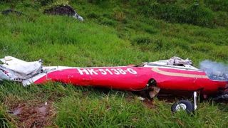 FOTO/VIDEO - Șase persoane au murit în Columbia, după ce un avion s-a prăbușit. Cinci dintre acestea sunt membri ai unui partid