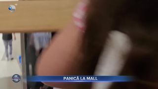 VIDEO - Panică &icirc;ntr-un mall din Buzău. Cinci mașini de pompieri au intervenit