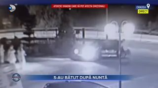 VIDEO -  Bătaie după nuntă! Un bărbat a fost atacat de șoferul care trebuia să-l ducă acasă