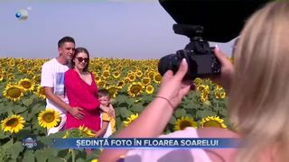 Ședințele foto &icirc;n floarea soarelui, noua modă