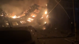 Mai multe clădiri au fost distruse, printre care și consulatul chinez de la Odesa