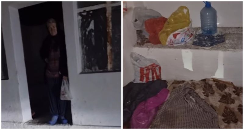 Un bărbat s-a oferit să o ajute și să o ducă la un centru de permanență.