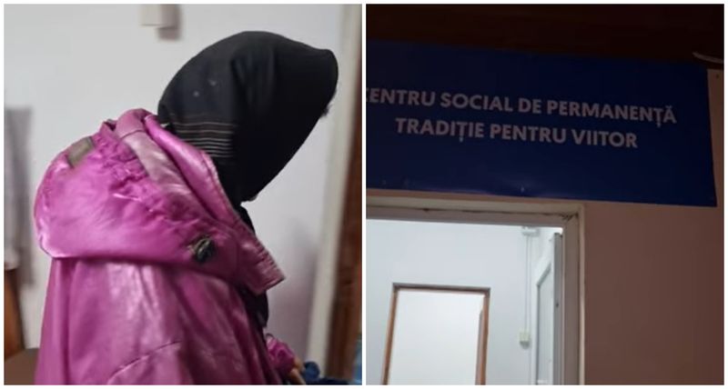 Tanti Gica, a fost adusă ulterior într-un centru de permanență din satul Gura Văii.