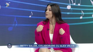 VIDEO - Betty Salam, remake al piesei tatălui său: „Eu îi zic melodia pentru noua generație”