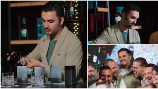 EXCLUSIV: Claudiu Văcăruș  este câștigătorul locului 1 al celei mai importante competiții de bartending din România