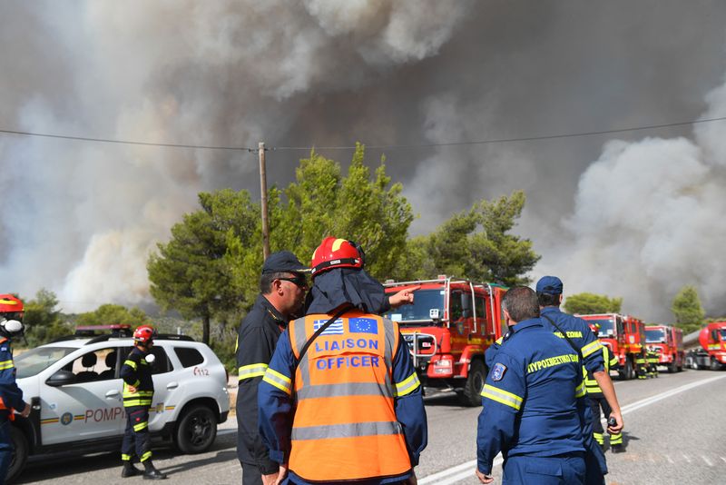 Incendii Grecia 2023. Există risc ridicat să apară noi focare