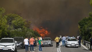 Incendii Grecia 2023. Există risc ridicat să apară noi focare