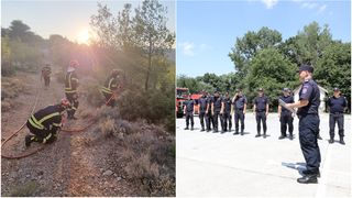 România sprijină Grecia cu un nou modul de stingere a incendiilor de vegetație. Vin în ajutor 50 de pompieri din cadrul Inspectoratului General pentru Situaţii de Urgenţă şi din unităţile subordonate