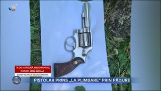 Pistolar prins &bdquo;la plimbare&rdquo; prin pădure
