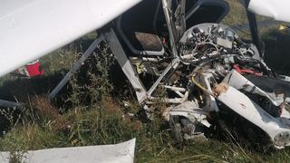 Avion prăbușit la Tohanul nou