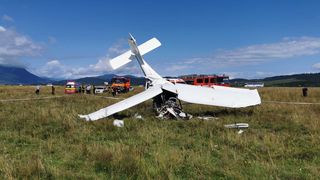 În urma impactului, pilotul a decedat