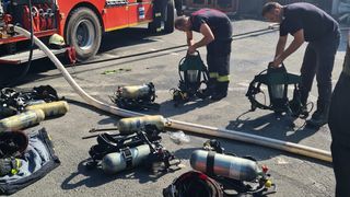 Autoritățile cercetează cauza care a provocat incendiul