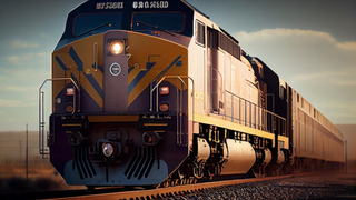 VIDEO- Locomotivă avariată după ce un tren a lovit din plin un cal, în Mogoșoaia. Pasagerii îndură o căldură infernală în vagoanele trenului