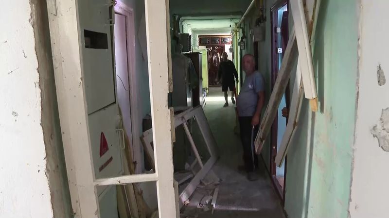 Explozie la un bloc din Brașov, la Zărnești