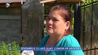 IZVOARELE CU APĂ SUNT COMORI PE SECETĂ