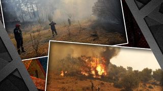 VIDEO- Rhodos, mistuită de incendiile violente. 30 de români au fost evacuați. Pompierii români intervin - HARTA