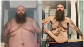 Jeff a slăbit 150 kg