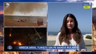 GRECIA ARDE, TURIȘTII VIN PE BANDĂ RULANTĂ
